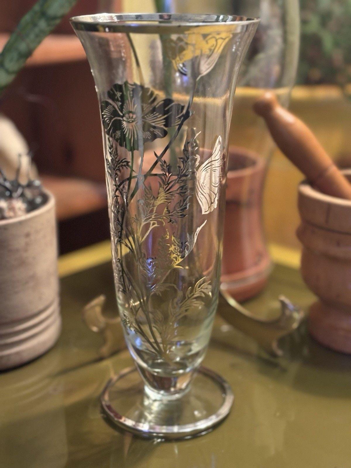 Sterling Silver Trumpet Bud Vase - Etsy