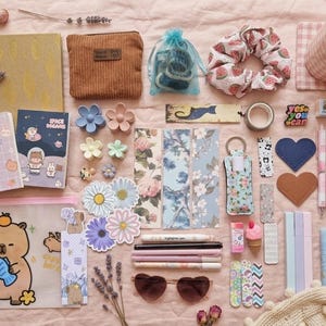 Stationery Bundle - Birthday gift Lucky Scoops  – Self-Care items included- Mystery rare items!