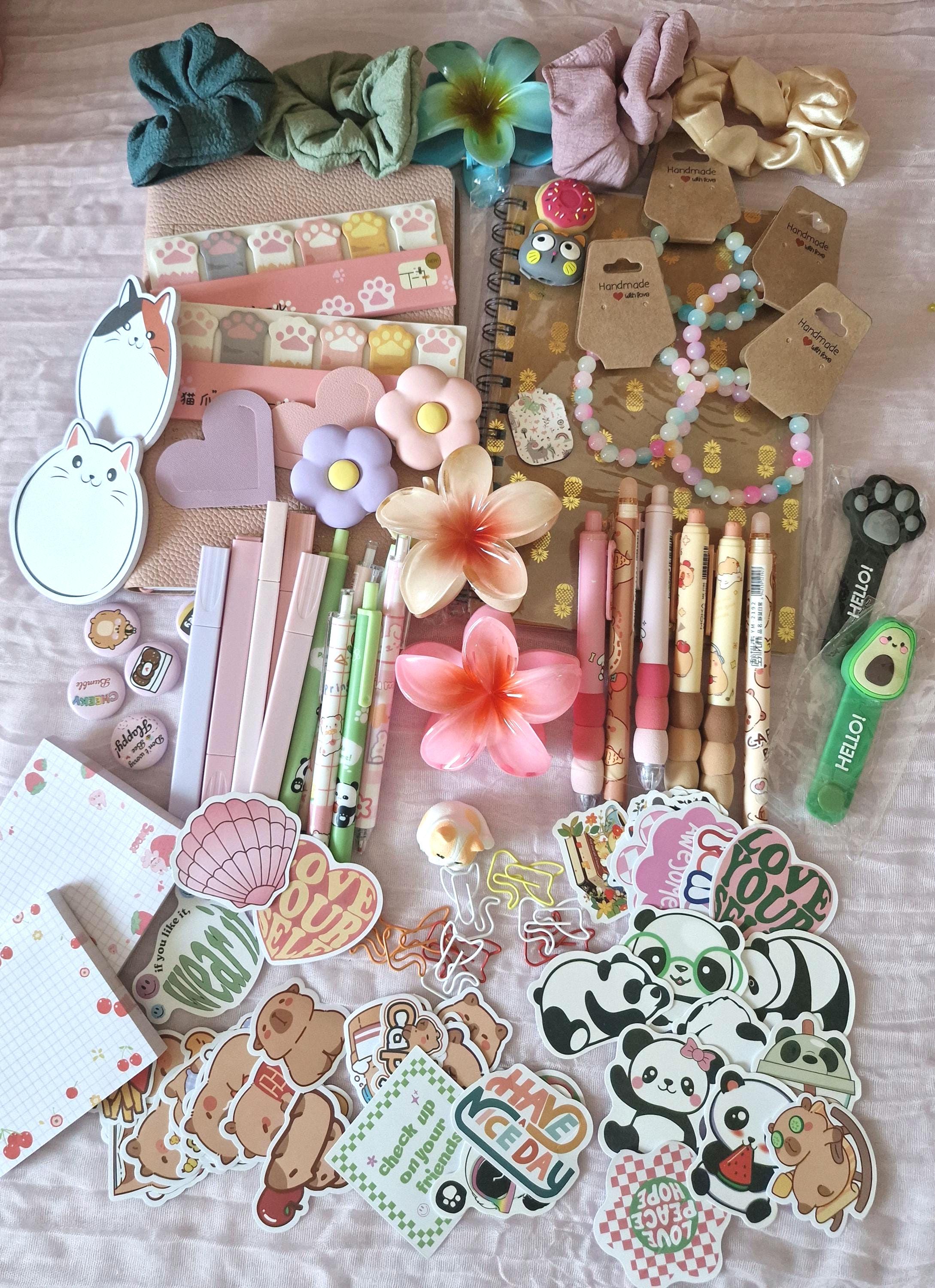 Mystery Stationery Gift Box – Mystery scoop orders-Cute Surprise Box  – Self-Care Box- Chosen randomly with mystery scoops method.