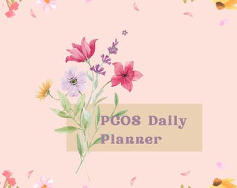 PCOS Tracker: Daily Health Diary (Digital Download, Printable PDF)