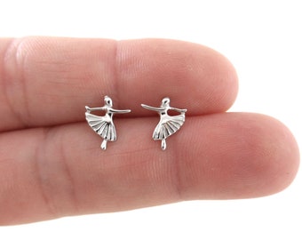 Little Girls 925 Sterling Silver Ballet Slipper Post EarringsGirls Sterling Silver JewelryLittle Girls EarringsGirls Birthday Jewelry