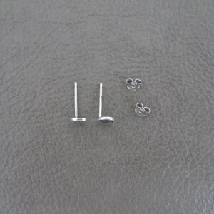 925 Sterling Silver Pentagram Star Stud Earrings – 11mm Round – Pagan / Wicca Symbol