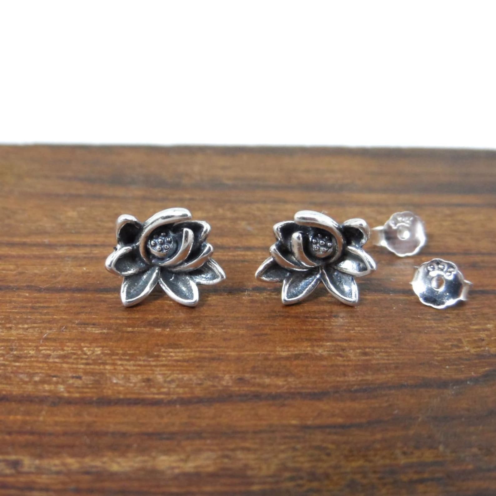 Lotus Flower Earrings