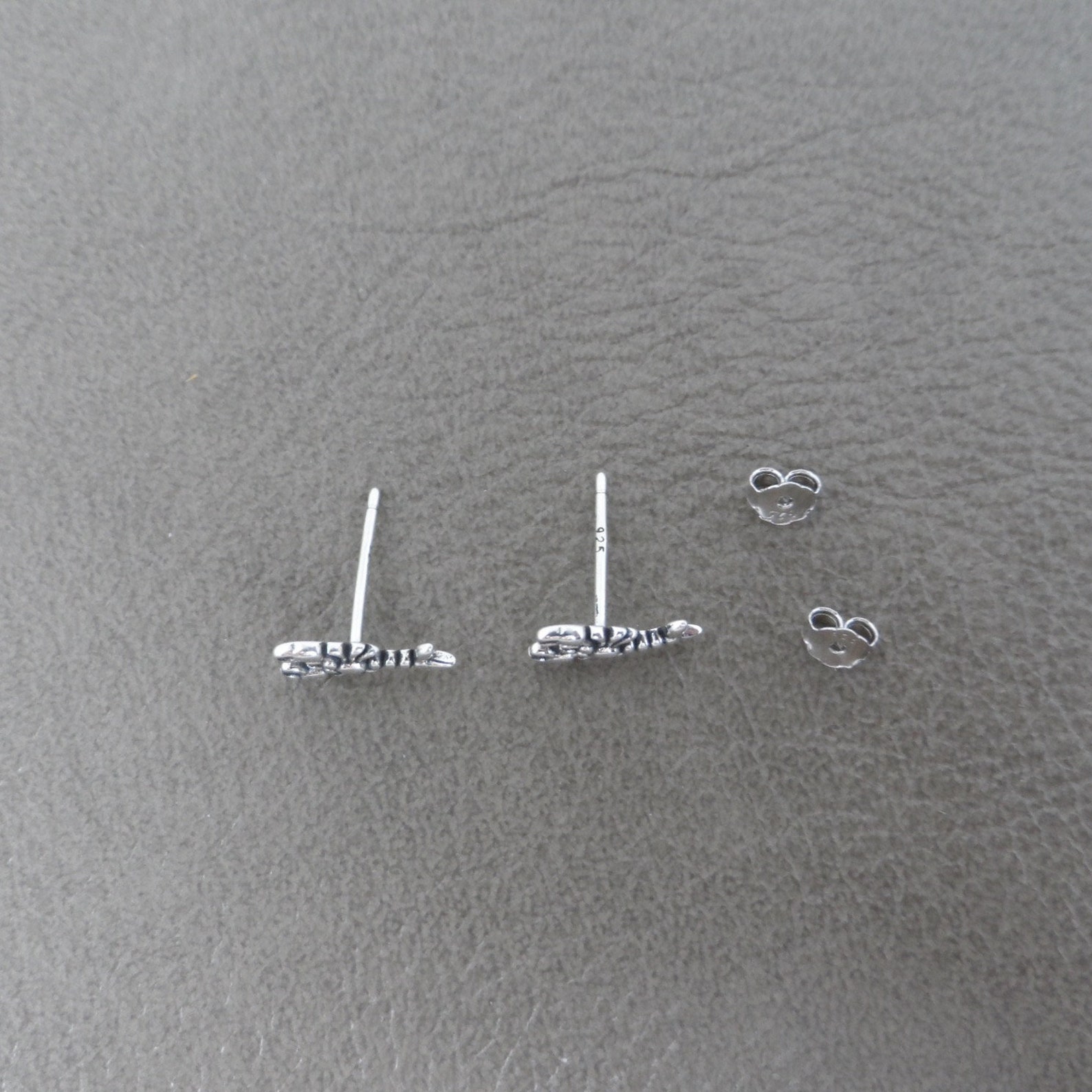 Lobster Earrings in Sterling Silver Lobster Earrings Lobster Etsy