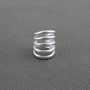 Ear Cuff in Sterling Silver Ear Cuff, No Piercing Ear Cuff, Dainty Ear Cuff, Helix Cuff, Simple Cuff, Fake Piercing, Sterling Silver Cuff