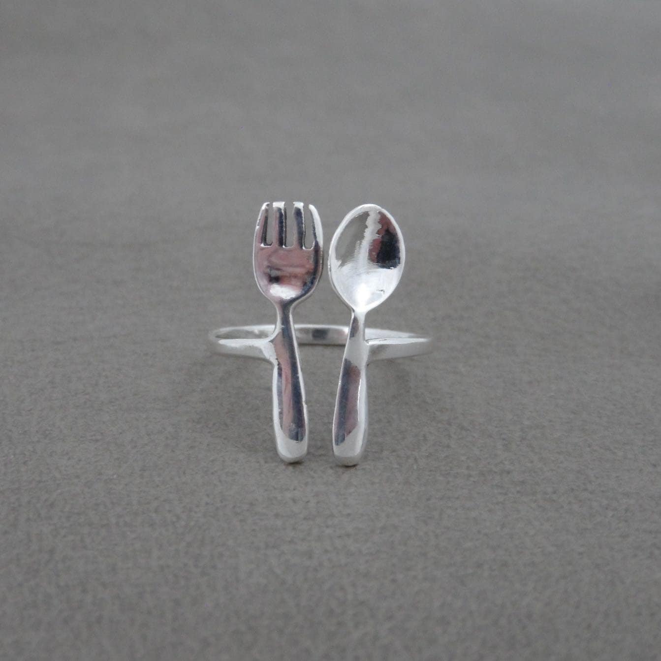 の 人気アイテムランキング in Ring Spoon & Fork Sterling Ring Silver Fork Silver, アクセサリー