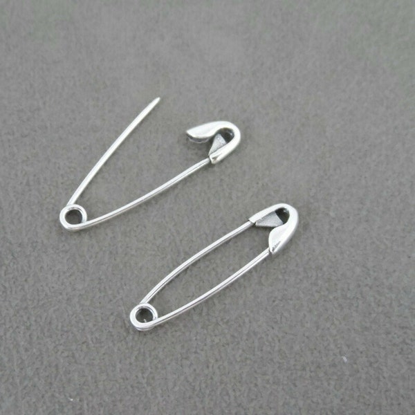 Safety Pin Earrings - Etsy