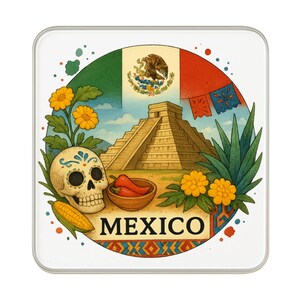 Le Mexique aimant pour réfrigérateur | Cadeau de collection souvenir de voyage