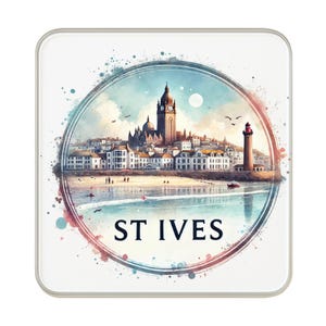 St Ives England Kühlschrankmagnet | Reise-Andenken-Sammlergeschenk