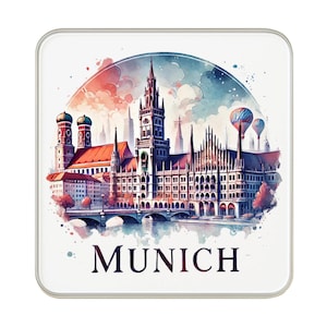 Munich, Germany Fridge Magnet | Travel Souvenir Collectible Gift