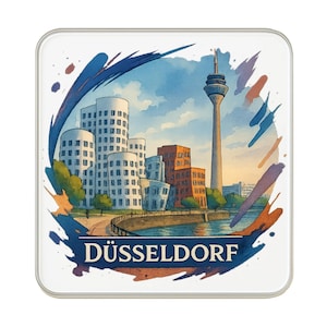 Dusseldorf, Germany Fridge Magnet | Travel Souvenir Collectible Gift