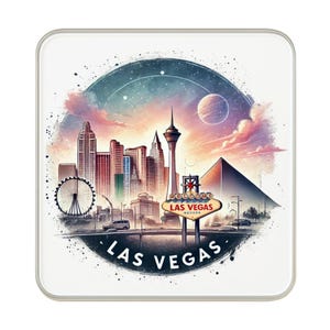 Las Vegas Kühlschrankmagnet | Reise-Andenken-Sammlergeschenk