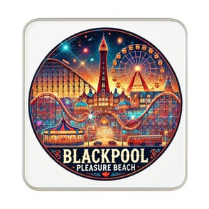 Blackpool Pleasure Strand Kühlschrankmagnet | Reise-Andenken-Sammlergeschenk
