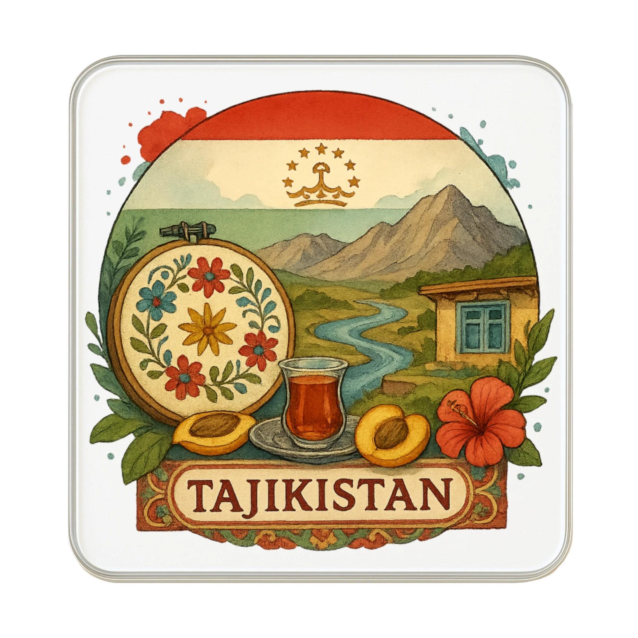 Tajikistan souvenir - Etsy 日本