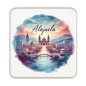 Alajuela, Costa Rica Fridge Magnet | Travel Souvenir Collectible Gift