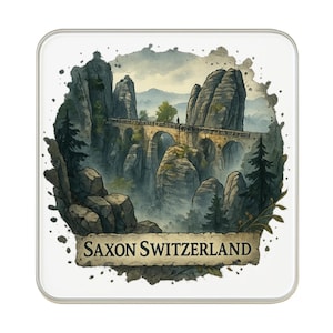 Saxon Switzerland, Germany Fridge Magnet | Travel Souvenir Collectible Gift