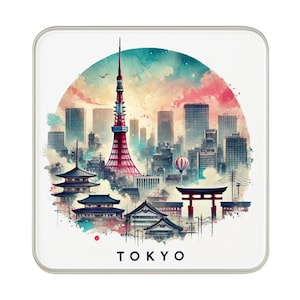 Aimant de réfrigérateur de Tokyo, Japon | Cadeau de collection souvenir de voyage