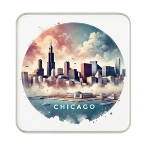 Chicago Kühlschrankmagnet | Reise-Andenken-Sammlergeschenk