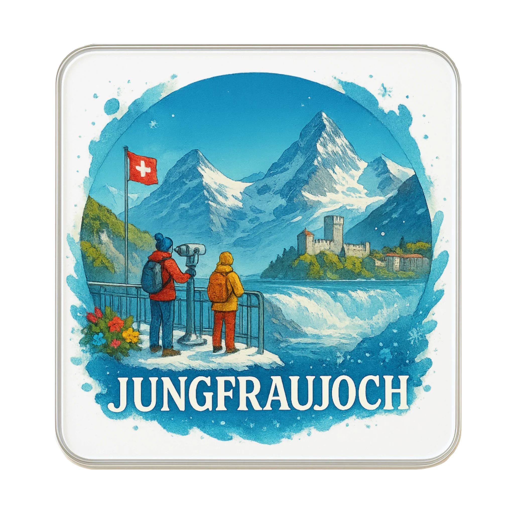 Bazel/Zwitserland - Souvenirmagneet Magneet Bazel/Zwitserland - Souvenirmagneet Magneet