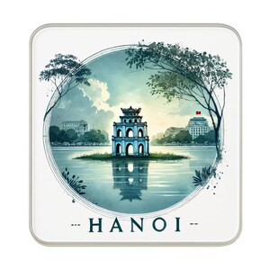 Hanoi Kühlschrankmagnet | Reise-Andenken-Sammlergeschenk