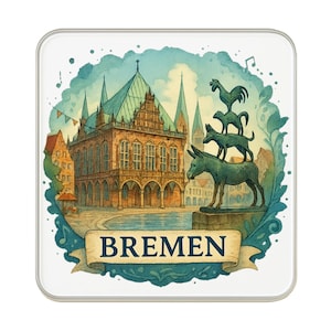 Bremen, Germany Fridge Magnet | Travel Souvenir Collectible Gift