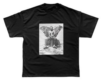 22s KENDRICK LAMAR プロモ Tシャツ 白 XL 22s KENDRICK LAMAR プロモ Tシャツ 白 XL
