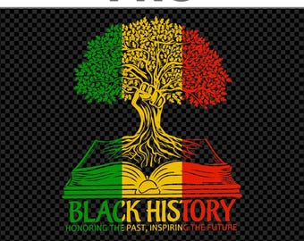 Black History Month Tree Of Life Png, History Teacher Design Sublimation Print File, African American Book Lover, Roots Juneteenth Dowload