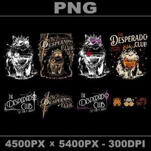 The Desperado Club 8+ File, Princess Donut Approved PNG, Mama Needs a Night off Graphics, Dungeon Crawler Carl Digital Download
