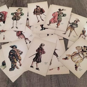 19 CARTOLINE GIOCO del Ponte PISA, vintage - Illustrate da Bellonzi - Non viaggiate