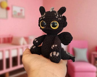 Baby Dragon Amigurumi Crochet Pattern PDF
