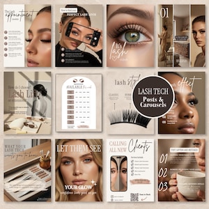 Lach Tech Instagram Canva Templates: Posts & Carousels