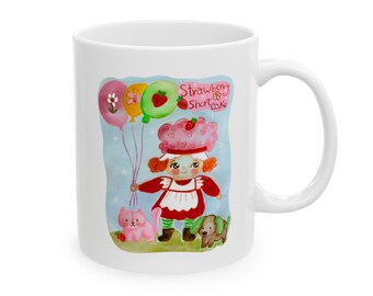 Strawberry shortcake Ceramic Mug