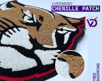 Custom Chenille Patches, Iron On Sew On Jacket Uniforms