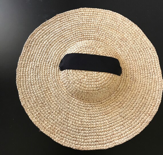 Natural Straw Fascinator Hat Woven by 