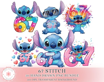 Stitch Six Seven png Shirt, Stitch 67, Shirt , Stitch 67 png, Stitch Six Seven Jungen svg, Stitch Shirt png, Six Seven png