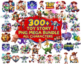 300+ Toy Story Png Watercolor Clipart Bundle | Toy story clipart printable, Woody, jessie, Rex, Buzz lightyear png | INSTANT DOWNLOAD