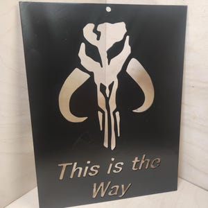 Star Wars Mandalorian Crest Wall hanging