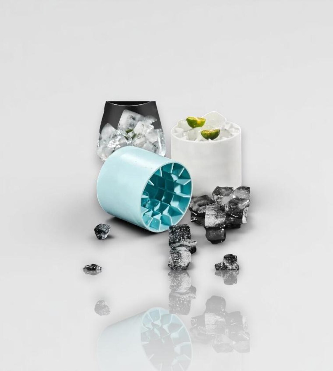 Ice Cube Maker Cup – Easy Ice Maker for Home Travel – Quick Freeze Ice ...