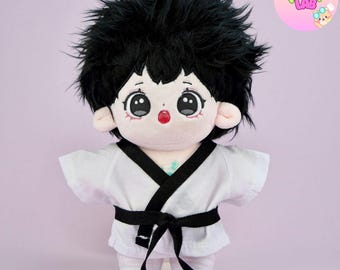 Handmade Taekwondo Outfit: K-pop Idol 20cm Doll Clothes