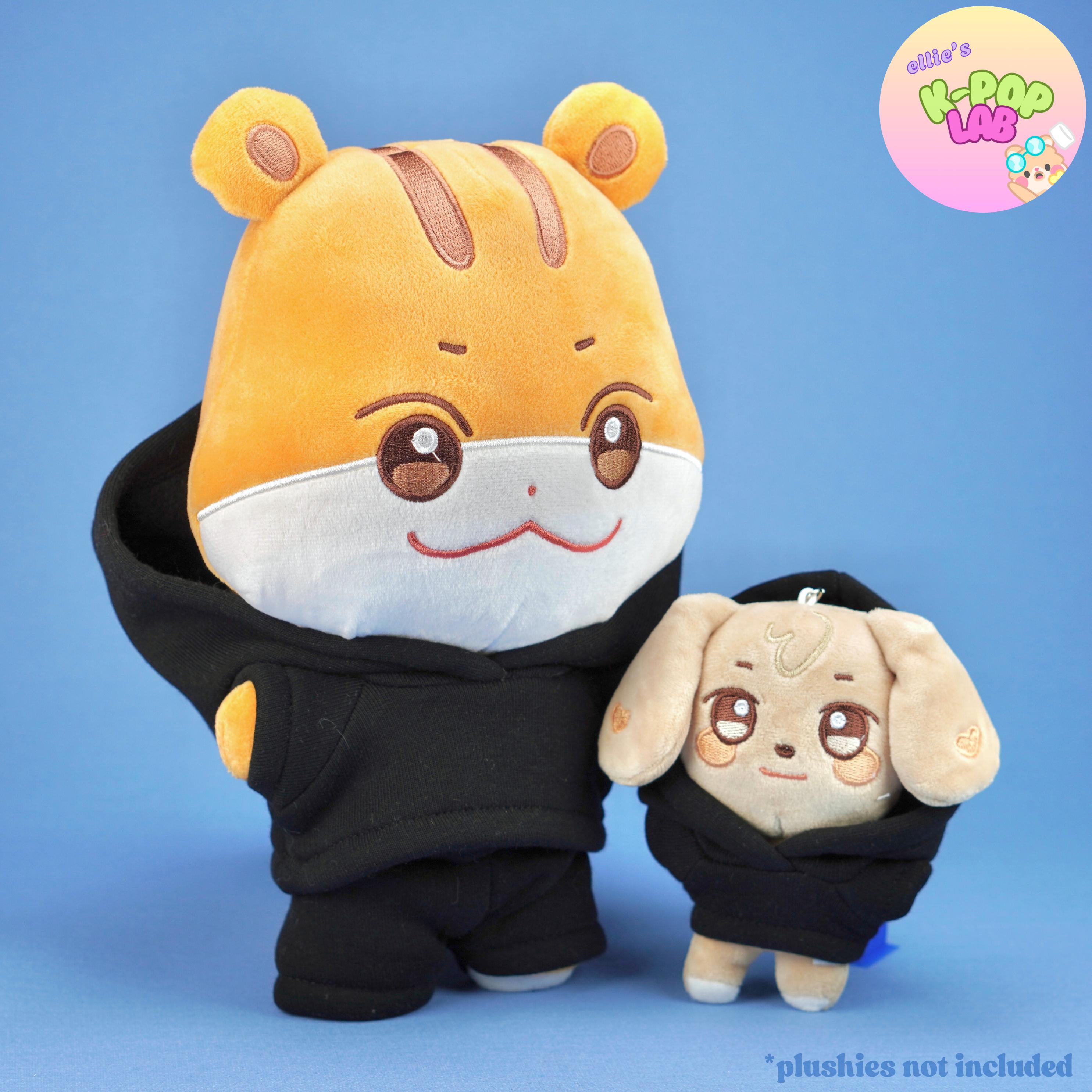 ハンドメイド Aniteez ぬいぐるみパーカー、K-POP ドール衣装、ATEEZ