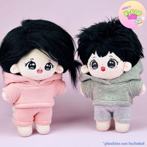 Idol Doll Hoodies, K-Pop Puppenkleidung, 20 cm Doll, K-Pop Plushies