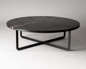 Bases para mesas auxiliares, de centro y de salón: Serie Circo XF, diseño minimalista de acero