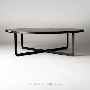 Minimalist Steel Table Base: Powder Coated Metal Frame, Handmade image 8