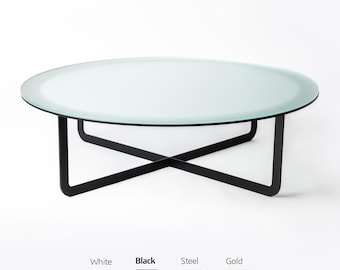 Sculptural Steel Table Base - Handmade Minimalist Design, Circo XF Collection