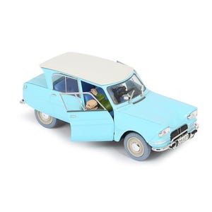 VOITURE TINTIN 1/24 29918 The Citroën Ami 6 - The Castafiore Emerald car #18 Figure