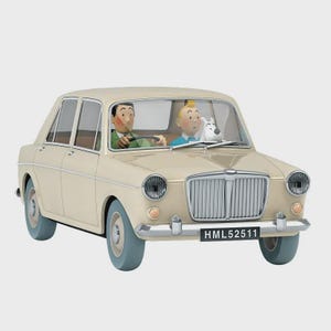 VOITURE TINTIN 1/24 29963 Nyon Rover Calculus Affair Hachette Model car #63