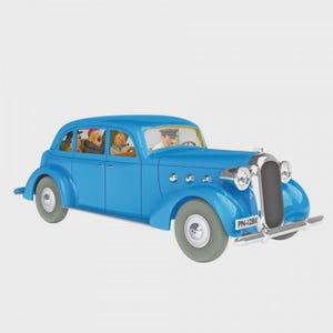 VOITURE TINTIN 1/24 29932 Castafiores Car: Ottokars Sceptre Hachette car #32 Figure