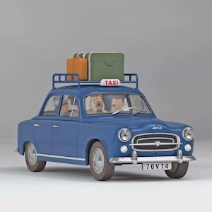 VOITURE TINTIN 1/24 29937 Peugeot 403: Castafiore Emerald Hachette car #37