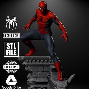 High Quality STL – 3D Digital Printing File – Printable Statue for Collectors – STL File for Resin & FDM 3D Printers
