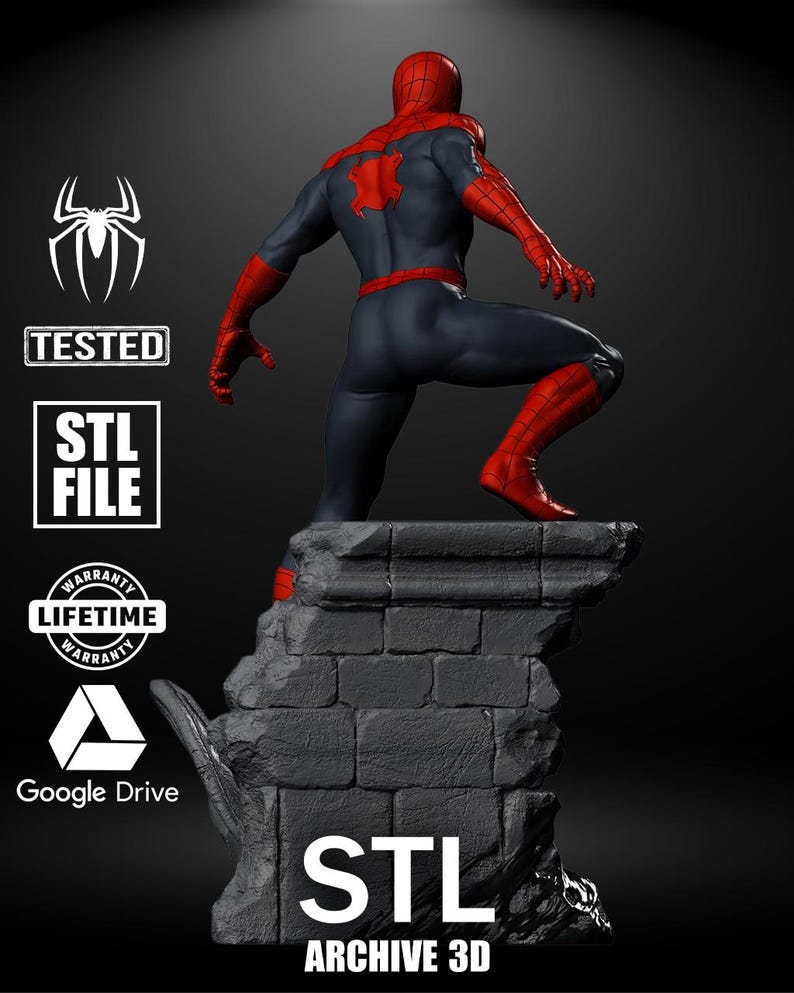 High Quality STL – 3D Digital Printing File – Printable Statue for ...